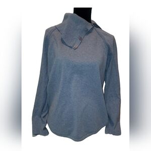 Jeanne Pierre Light Heathered Blue Sweater Sz XL